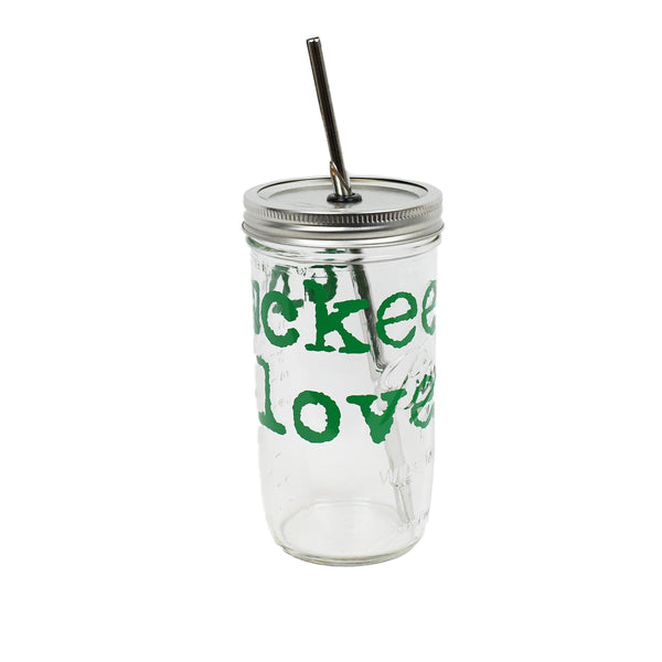 Lonely Wolf Outdoorsy 17oz Mason Jar Tumbler with Straw and Lid – Wild  Outdoor Creations