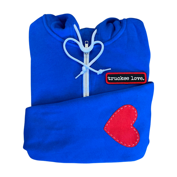 Heart Drop Full-Zip Hoodie – Tahoe Nevada Love