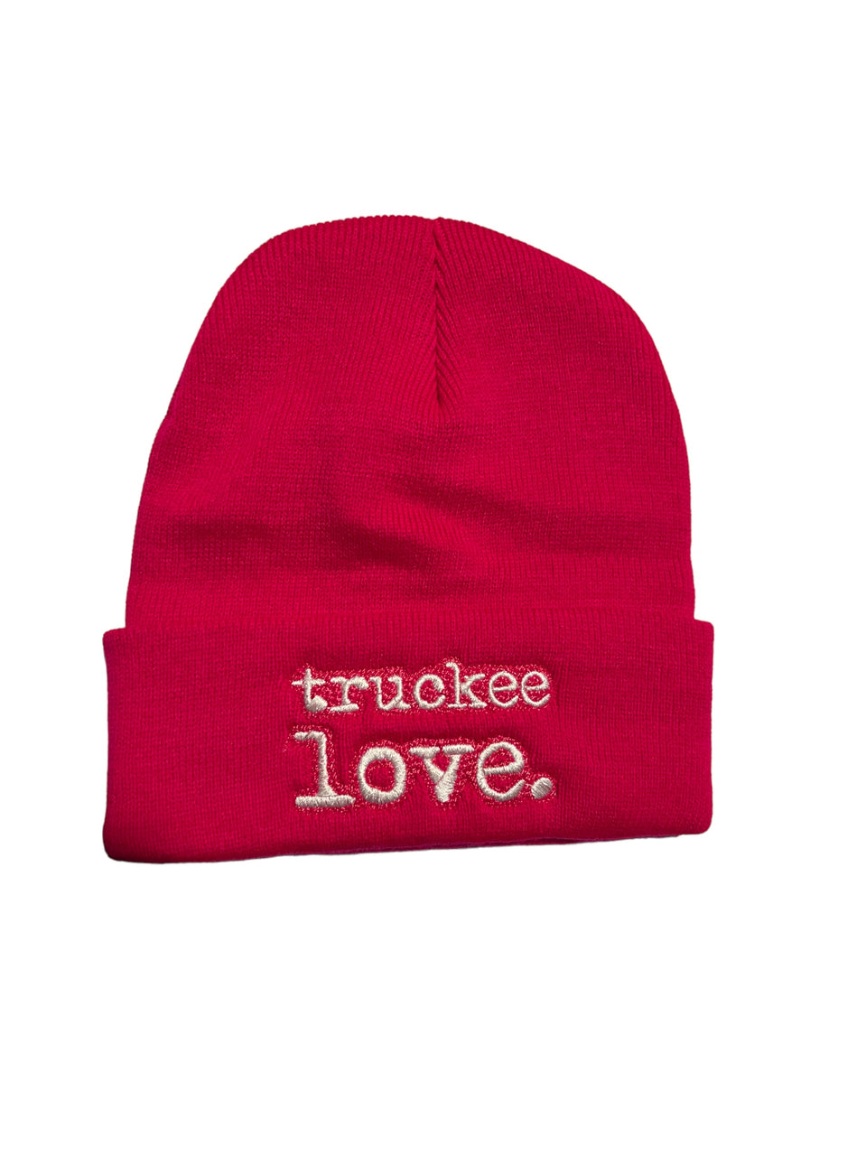 embroidered beanie